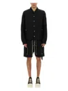 Drkshdw Men's Ripstop Overshirt In Black