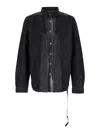 Drkshdw Splintered Shirt In Black