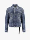 Drkshdw Men Trucker Denim Jacket In Blue