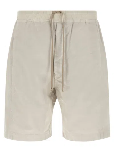 Drkshdw Wide Pusher Short Bermuda Shorts In Neutral
