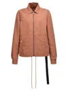 Drkshdw Zipfront Jacket In Pink