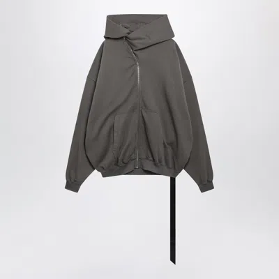 Drkshdw Mountain Hunter Gravel Cotton Hoodie In Gray