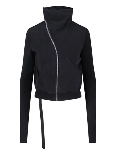 Drkshdw Mountain Zip Sweatshirt In Black