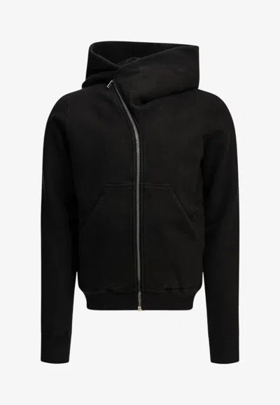Drkshdw Mountain Zip-up Sweatshirt In Black