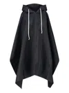 Drkshdw Nylon Cape In Black