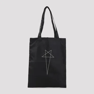 Drkshdw Black Nylon Tote Bag