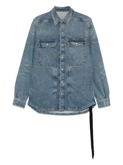 Drkshdw Outershirt In Blue