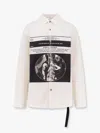 Drkshdw Outershirt Denim Jacket With Print On The Front