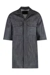 Rick Owens Drkshdw Drkshdw By Rick Owens Overshirt In Denim In Denim