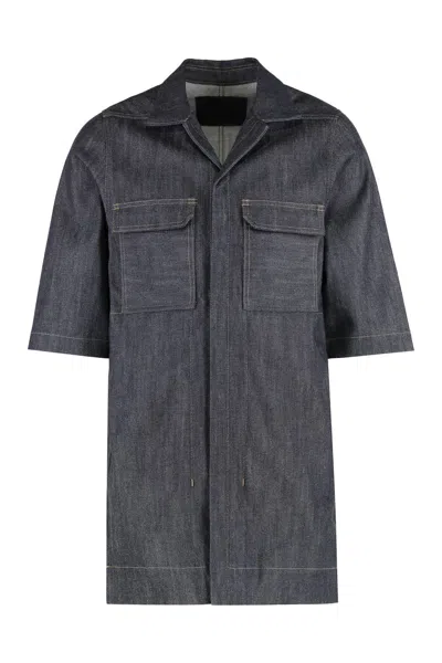 DRKSHDW DRKSHDW OVERSHIRT IN DENIM