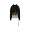 Drkshdw Cotton Hoodie Sun Flame In Black