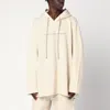 Drkshdw Oversized Sweatshirt Hollywood Ivory In Cotton Men In Neutral