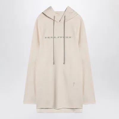 DRKSHDW DRKSHDW  OVERSIZED SWEATSHIRT HOLLYWOOD IVORY IN COTTON