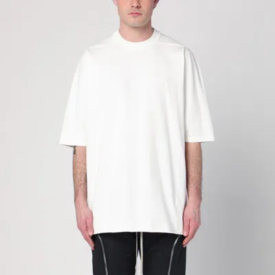 DRKSHDW DRKSHDW OVERSIZED WHITE T-SHIRT IN COTTON