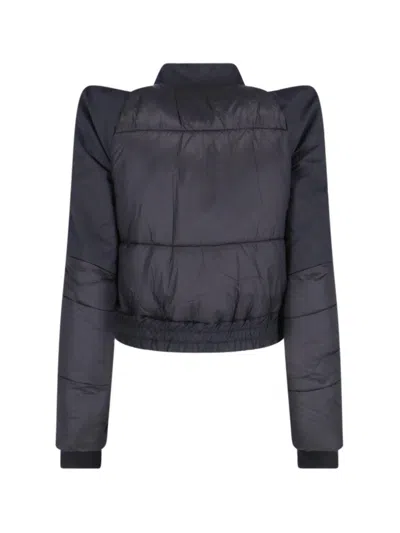 Drkshdw Padded Bomber Jacket In Black