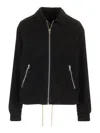 Drkshdw Padded Cotton-moleskin Jacket In Black