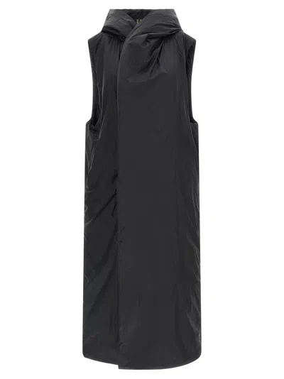 Drkshdw Padded Nylon Vest In Black
