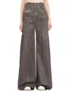 Drkshdw Pantaloni In Denim Dirt Cooper Darkdust In Multi