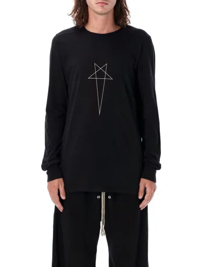 Drkshdw Pentagram T-shirt In Black