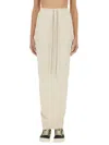 Drkshdw Pull On Pillar Skirt In Ivory