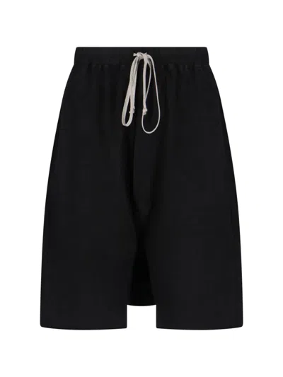 RICK OWENS DRKSHDW PODS TRACK SHORTS