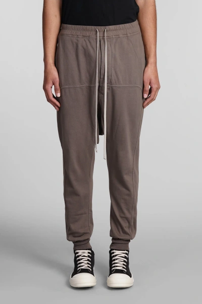 Drkshdw Prisoner Drawstring Trousers In Brown Cotton