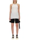 Drkshdw Double Ziggy Banana Tops White
