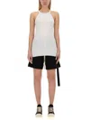 Drkshdw Racer Back T-shirt In White