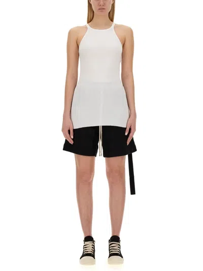 Drkshdw Racer Back T-shirt In White