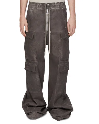Drkshdw Rick Owens Double Cargo Denim Pants