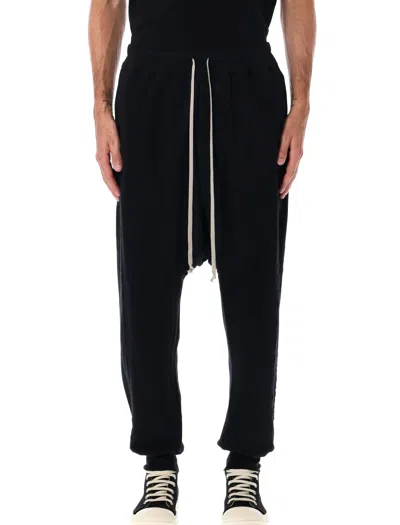 Drkshdw Rick Owens  Black Jersey Prisoner Drawstring Pants