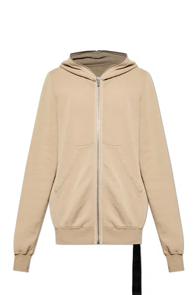 Drkshdw Rick Owens  Gimp Hoodie In Neutral