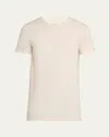 Drkshdw Rick Owens Men's Cotton Level T-shirt In Natural