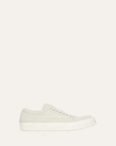 Drkshdw Rick Owens Men's Textile And Leather Vintage Sneaks In Multi