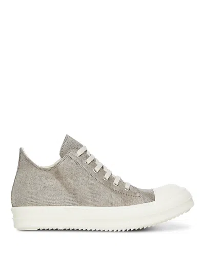 Drkshdw Rick Owens Women's Low Top Sneakers In Gray