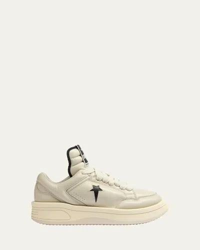 Drkshdw Rick Owens X Converse Men's Turbowpn Ox Leather Low-top Sneakers