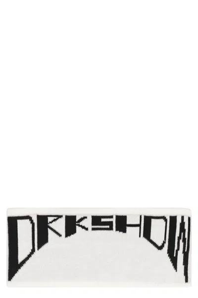 Drkshdw Rick Owens X  - Cotton Band In White