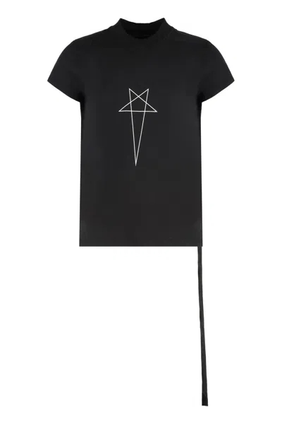 Drkshdw Rick Owens X  - Cotton Crew-neck T-shirt