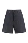 DRKSHDW RICK OWENS X DRKSHDW - DENIM BERMUDA SHORTS
