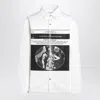 Drkshdw Outershirt Denim Jacket With Print On The Front