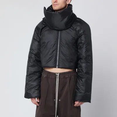 Drkshdw Short Black Nylon Jacket