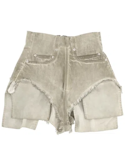 Drkshdw Shorts Dirt In Neutral