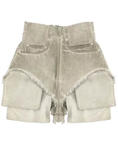 Drkshdw Shorts Dirt In Neutral