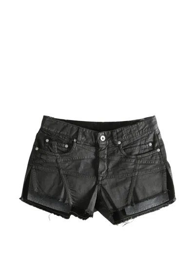Drkshdw Shorts Wool In Blue