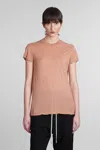 DRKSHDW SMALL LEVEL T T-SHIRT IN ROSE-PINK COTTON
