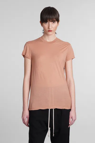 Drkshdw Small Level T T-shirt In Rose-pink Cotton