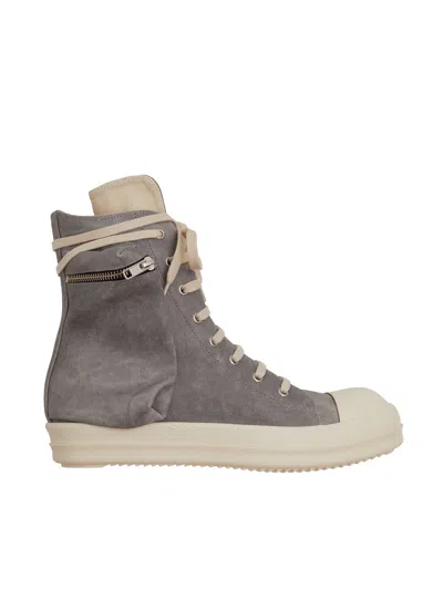 Drkshdw Sneaker Alta In Denim Cargo In Gray