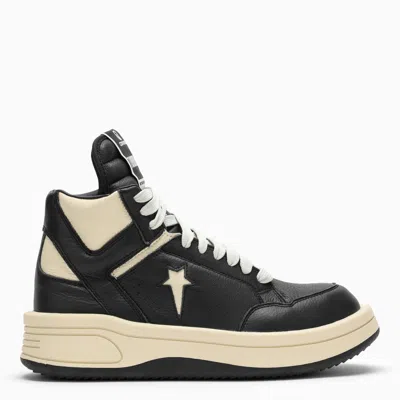 Drkshdw Sneaker Converse X Turbowpn In Black\/natural In Black/natural