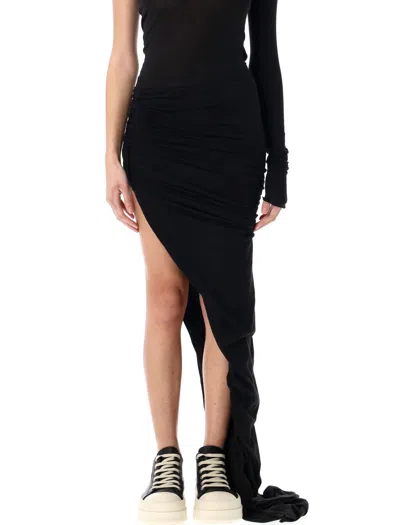 Drkshdw Soft Edfu Long Skirt In Black