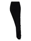 DRKSHDW SOFT EDFU RUCHED MAXI SKIRT